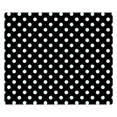 Polka Dots 50 x40  Blanket Front