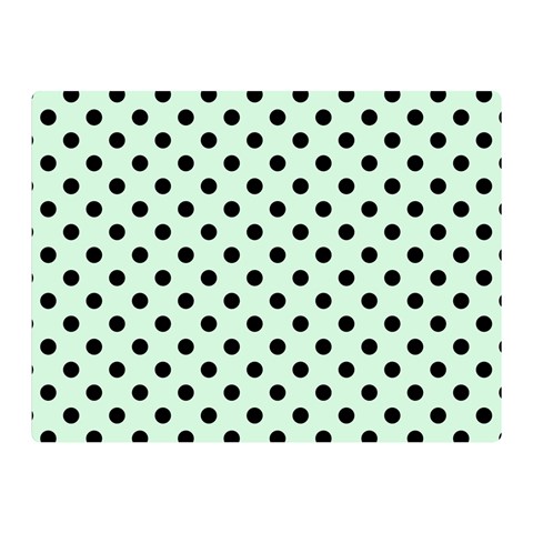 Polka Dots 35 x27  Blanket Front