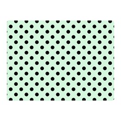 Polka Dots 35 x27  Blanket Back