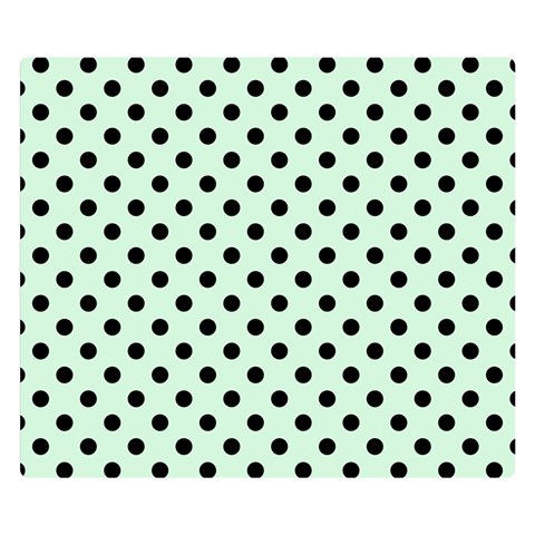 Polka Dots 50 x40  Blanket Front