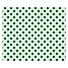 Polka Dots 50 x40  Blanket Back