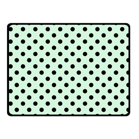 Polka Dots 50 x40  Blanket Front
