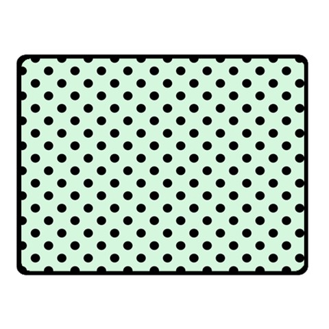 Polka Dots 45 x34  Blanket Back