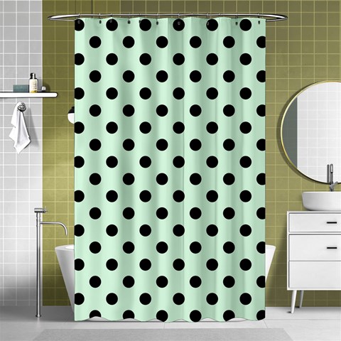 Polka Dots Curtain(48  X 72 ) - 42.18 x64.8  Curtain(48  X 72 )