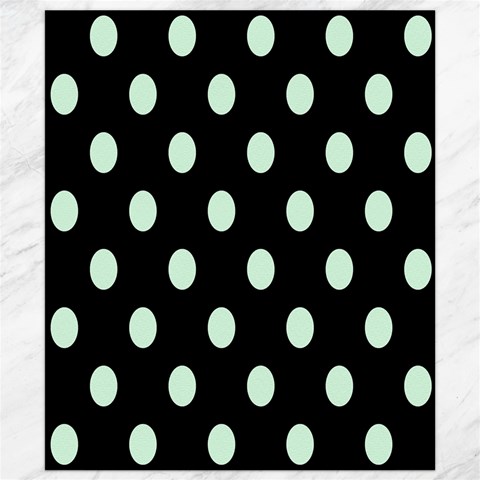Polka Dots 8.15 x9.66  Canvas - 1