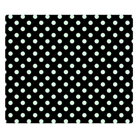 Polka Dots 50 x40  Blanket Front