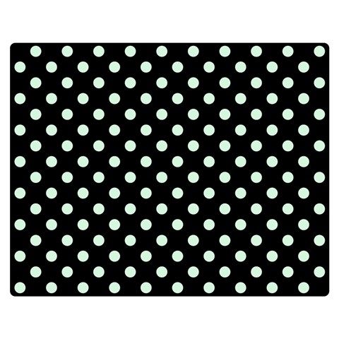 Polka Dots 60 x50  Blanket Front
