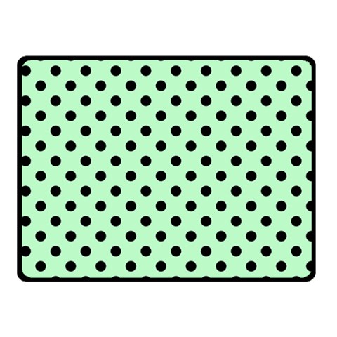 Polka Dots 50 x40  Blanket Front