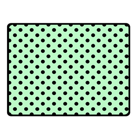 Polka Dots 45 x34  Blanket Front