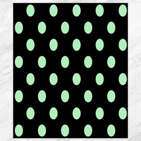 Polka Dots 8.15 x9.66  Canvas - 1