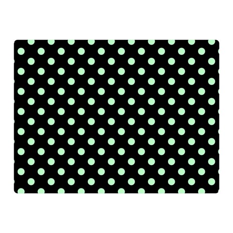 Polka Dots 35 x27  Blanket Front