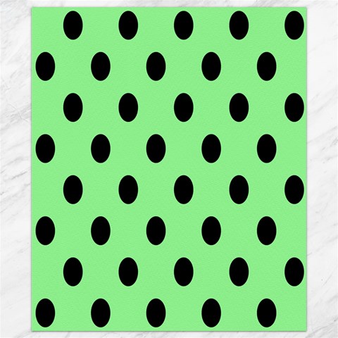 Polka Dots 8.15 x9.66  Canvas - 1