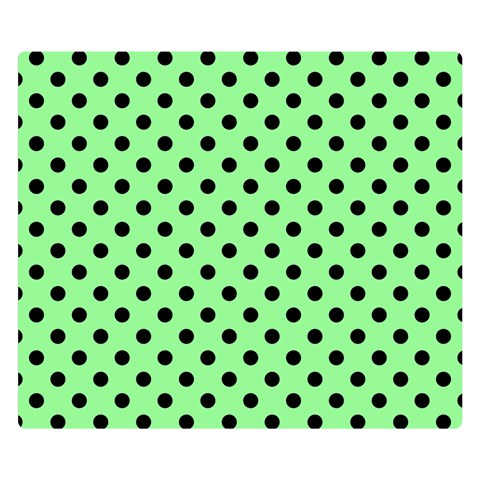 Polka Dots 50 x40  Blanket Front