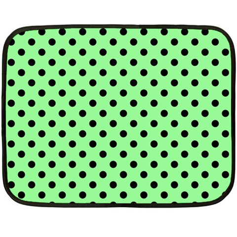 Polka Dots 35 x27  Blanket Front