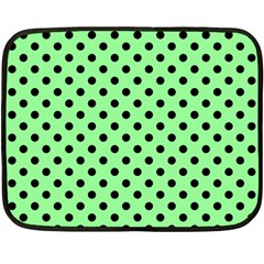 Polka Dots 35 x27  Blanket Back