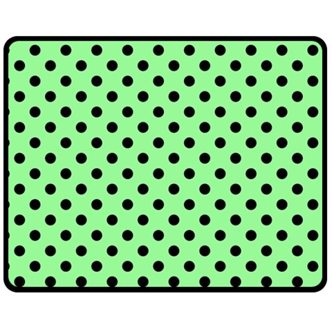 Polka Dots 60 x50  Blanket Front