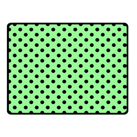 Polka Dots 45 x34  Blanket Front