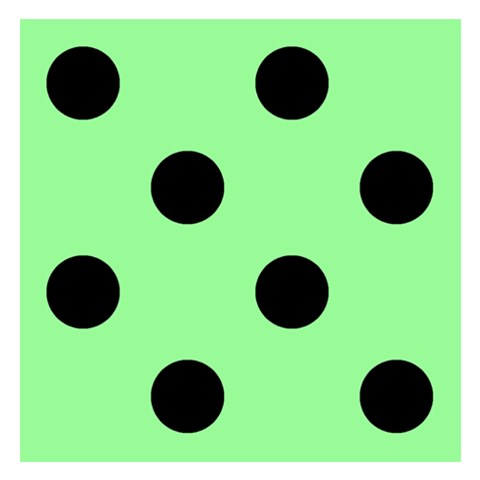 Polka Dots 3.75 x3.75  Memopad