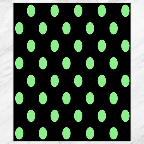 Polka Dots 8.15 x9.66  Canvas - 1
