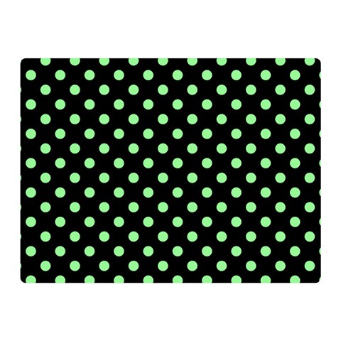 Polka Dots 35 x27  Blanket Front