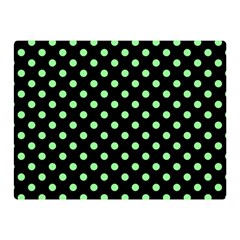 Polka Dots 35 x27  Blanket Back