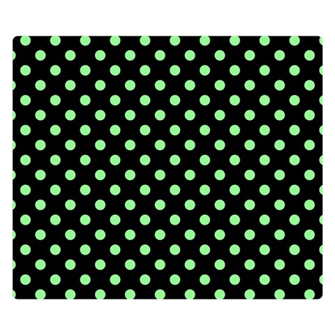 Polka Dots 50 x40  Blanket Front