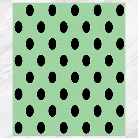 Polka Dots 8.15 x9.66  Canvas - 1