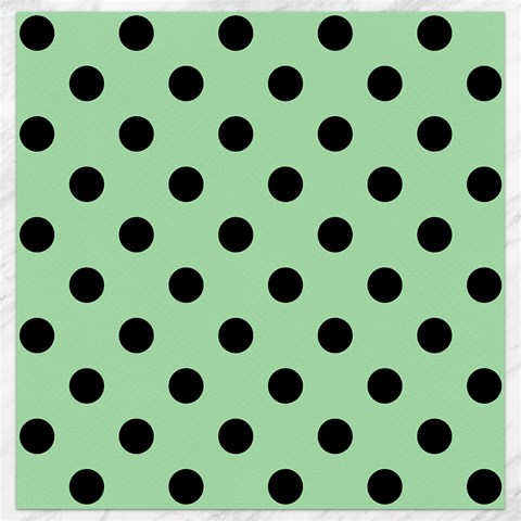 Polka Dots 11.4 x11.56  Canvas - 1