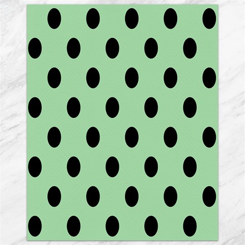 Polka Dots 15.75 x19.29  Canvas - 1