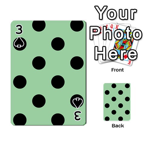 Polka Dots Front - Spade3