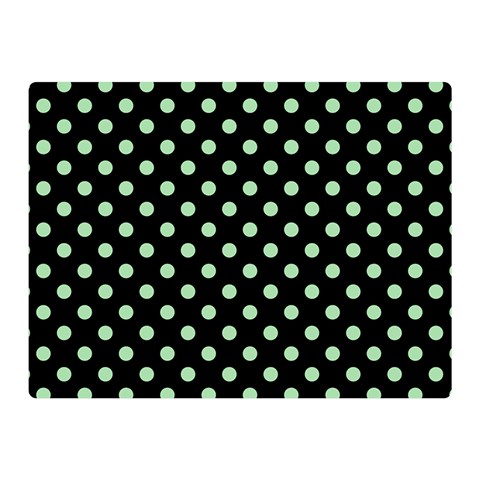 Polka Dots 35 x27  Blanket Front