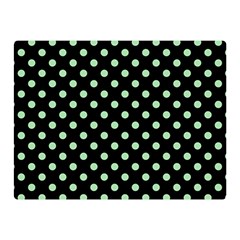 Polka Dots 35 x27  Blanket Back