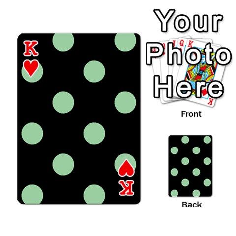 King Polka Dots Front - HeartK