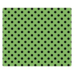 Polka Dots 50 x40  Blanket Back