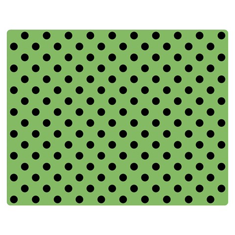 Polka Dots 60 x50  Blanket Back