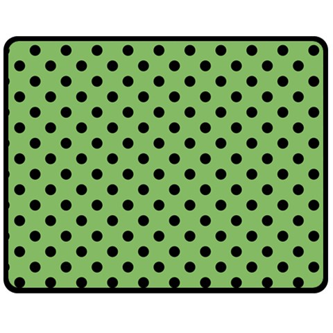Polka Dots 60 x50  Blanket Front