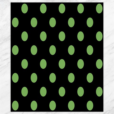 Polka Dots 8.15 x9.66  Canvas - 1