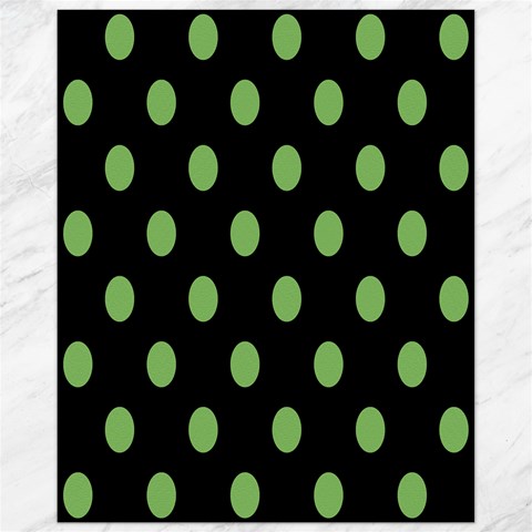 Polka Dots 10.95 x13.48  Canvas - 1