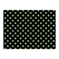 Polka Dots 35 x27  Blanket Back