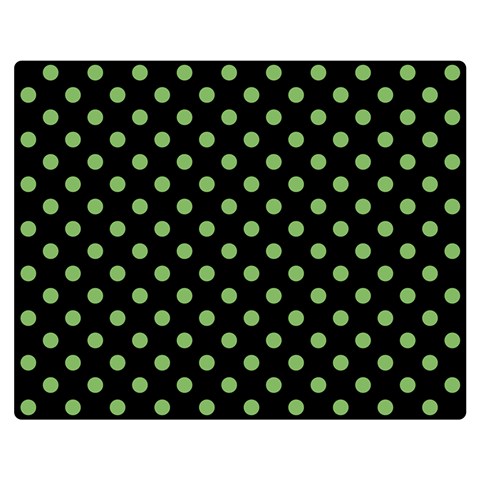 Polka Dots 60 x50  Blanket Front