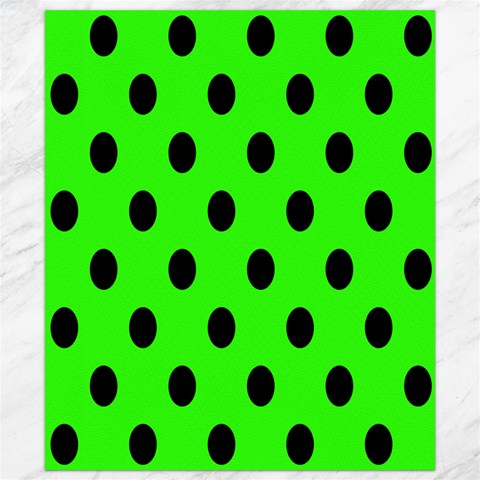 Polka Dots 8.15 x9.66  Canvas - 1