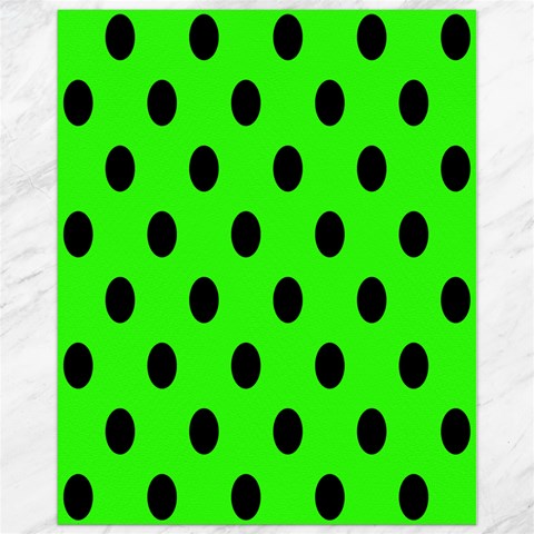 Polka Dots 10.95 x13.48  Canvas - 1