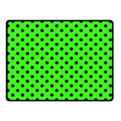 Polka Dots 45 x34  Blanket Back