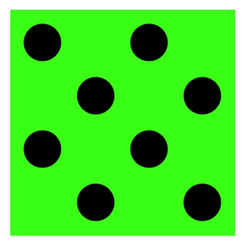Polka Dots 3.75 x3.75  Memopad