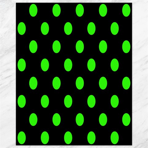 Polka Dots 10.95 x13.48  Canvas - 1
