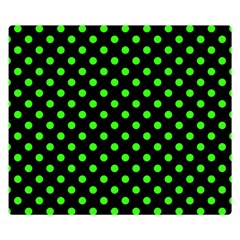 Polka Dots 50 x40  Blanket Back