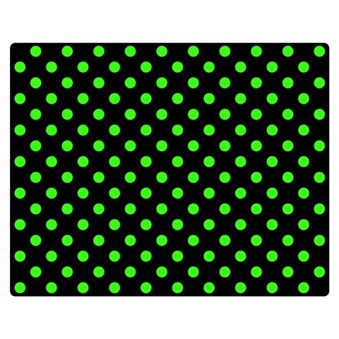 Polka Dots 60 x50  Blanket Front