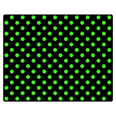 Polka Dots 60 x50  Blanket Back