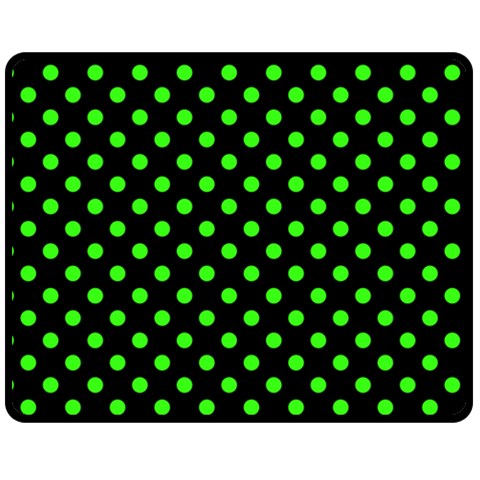 Polka Dots 60 x50  Blanket Front