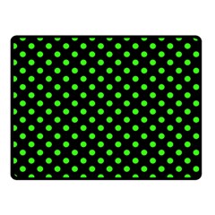 Polka Dots 45 x34  Blanket Back